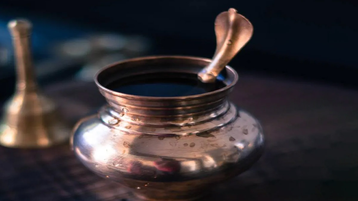 Brass Puja Thali Set