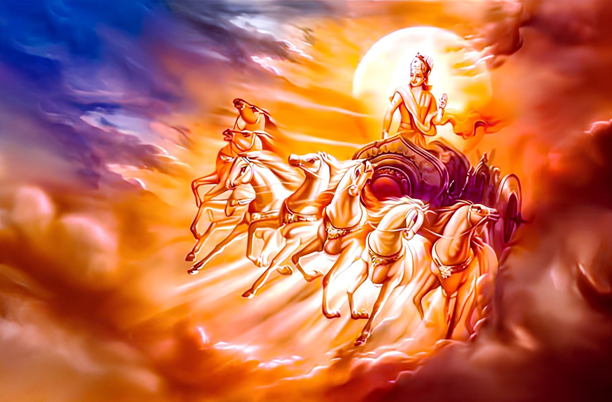 Seven Horses of Surya Dev: Names, Significance, Symbolism, and Spiritual Meaning in Hinduism
