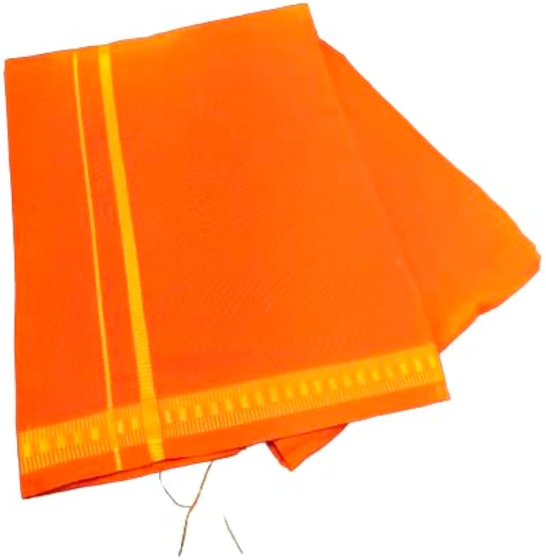 Orange dhoti
