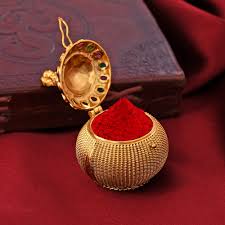 Brass Puja Thali Set